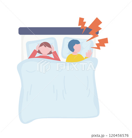 いびき 夫婦 いびき 夫婦 120456576