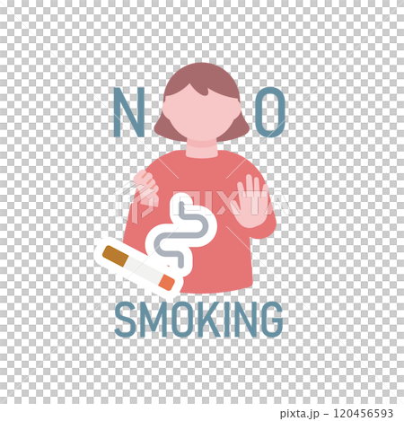 Women who quit smoking 120456593