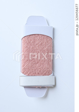 sample pink color shade of colorful fabric textile of clothing industry sample pink color shade of colorful fabric textile of clothing industry 120456877