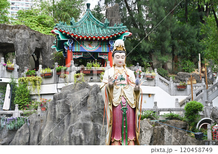 嗇色園黄大仙廟/香港 嗇色園黄大仙廟/香港 120458749