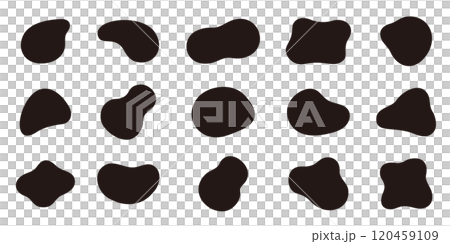 Vector illustration of simple and stylish abstract shape ornament material Vector illustration of simple and stylish abstract shape ornament material 120459109