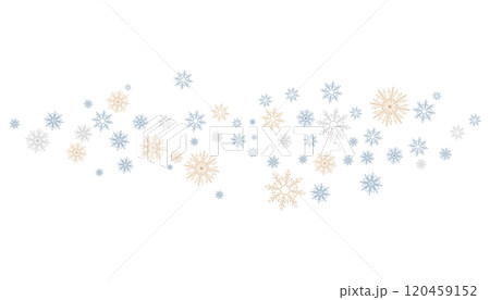 Christmas Snowflakes design Winter snow icon 120459152