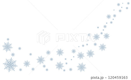 Christmas Snowflakes design Winter snow icon 120459163