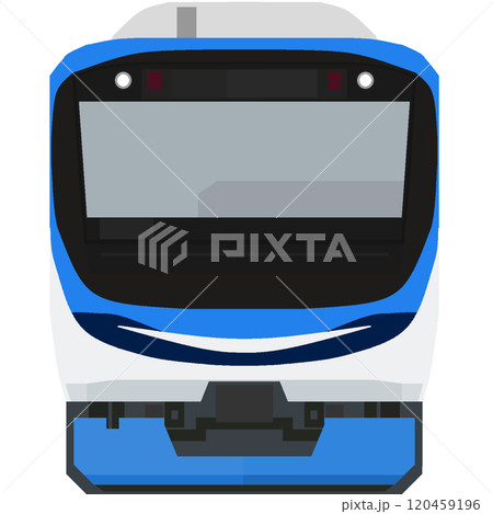 ドット絵風の東京臨海高速鉄道りんかい線71-000形電車 ドット絵風の東京臨海高速鉄道りんかい線71-000形電車 120459196