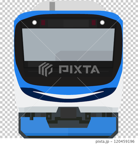 Pixel art style Tokyo Waterfront Area Rapid Transit Rinkai Line 71-000 Series train 120459196
