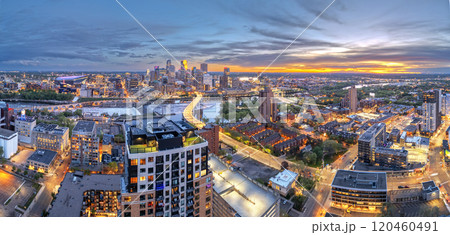 Minneapolis, Minnesota, USA downtown City Skyline 120460491