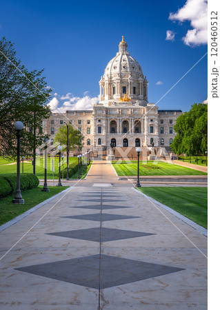 St. Paul, Minnesota, USA at the State Capitol Building St. Paul, Minnesota, USA at the State Capitol Building 120460512