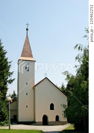 St. Anne Parish Church in Sveta Jana, Croatia 120462252
