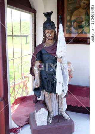 St. Florian patron of firefighters in the chapel in the village Stitar, Croatia St. Florian patron of firefighters in the chapel in the village Stitar, Croatia 120462498