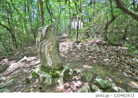 水攻めされた「備中高松城」と秀吉公本陣跡・蛙が鼻築堤跡 120462611