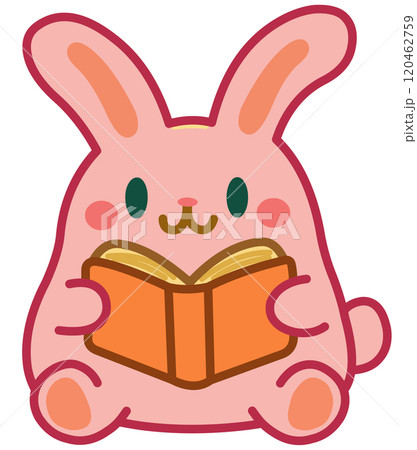 Rabbit with Book Rabbit with Book 120462759