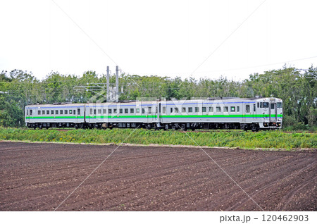 札沼線　石狩太美ー石狩当別　JR北海道　キハ48-1331-キハ143-104-キハ143-154 120462903