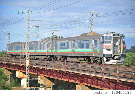 函館本線 豊幌ー江別 JR北海道 731系 G-114編成(札幌) 函館本線 豊幌ー江別 JR北海道 731系 G-114編成(札幌) 120463159