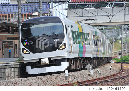 中央本線 上野原 JR東日本 E257系0番台 M-102編成(松本) あずさ かいじ 中央本線 上野原 JR東日本 E257系0番台 M-102編成(松本) あずさ かいじ 120463392