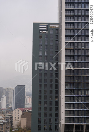 Modern architecture of Tbilisi's downtown 120463472