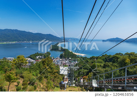 日本三景 天橋立 リフトから望む天橋立 120463856