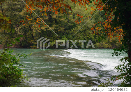 Travel to Village of Rastoke near Slunj in Croatia Travel to Village of Rastoke near Slunj in Croatia 120464682