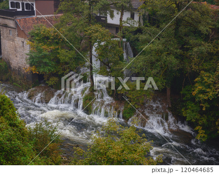 Travel to Village of Rastoke near Slunj in Croatia Travel to Village of Rastoke near Slunj in Croatia 120464685