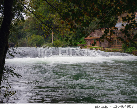 Travel to Village of Rastoke near Slunj in Croatia Travel to Village of Rastoke near Slunj in Croatia 120464905