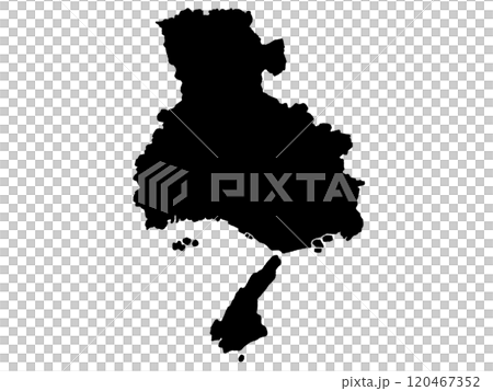 兵庫縣近畿地區略顯寬鬆的輪廓 120467352