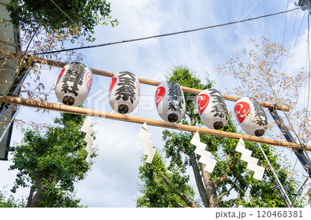 素盞雄神社<東京都荒川区南千住/6月＞ 120468381