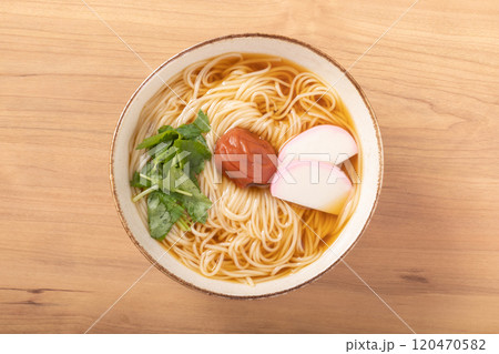紀州南高梅にゅうめん　（温かい素麺） 120470582