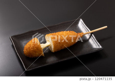 チーズ　ハットグ（クリスピーチーズホットドッグ） 120471135