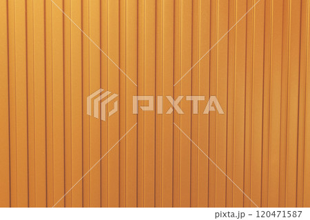 オレンジのストライプ柄の壁紙 120471587