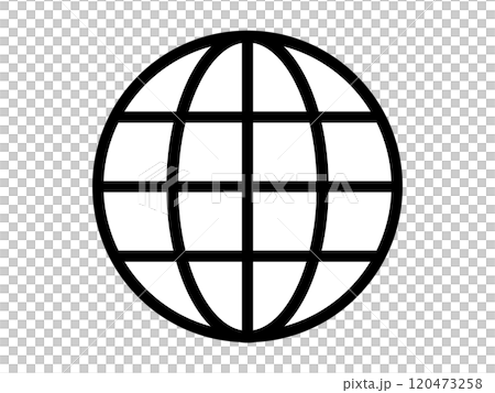 地球・グローバルのアイコン 地球・グローバルのアイコン 120473258
