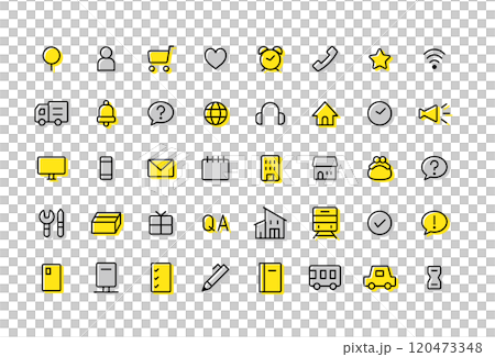 圖標集簡單 120473348