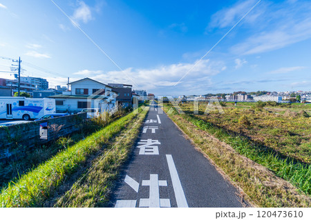 秋の遊歩道 秋の遊歩道 120473610