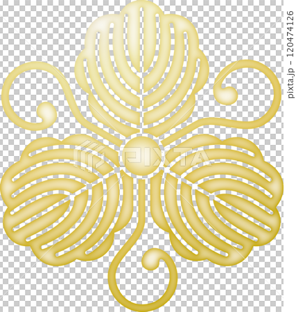 家族徽章：單手橡木【金色】 120474126