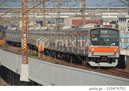 武蔵野線 西浦和ー北朝霞 JR東日本 205系 M13編成(幕張) 武蔵野線 西浦和ー北朝霞 JR東日本 205系 M13編成(幕張) 120474791