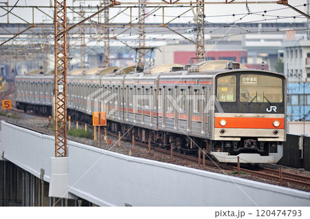 武蔵野線　西浦和ー北朝霞　JR東日本　205系　M26編成（幕張） 120474793