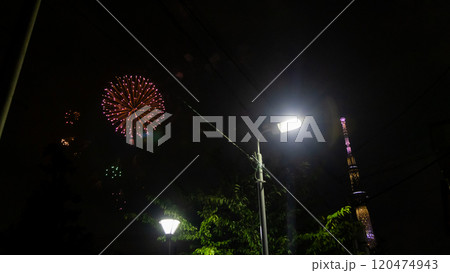 Sumidagawa Fireworks Festival 2024 in Tokyo Sumidagawa Fireworks Festival 2024 in Tokyo 120474943