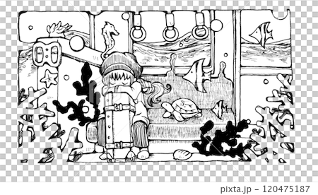 Undersea train 120475187