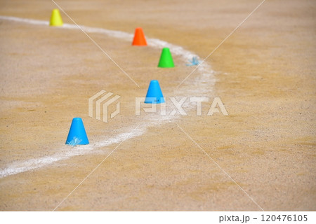運動会のトラック 運動会のトラック 120476105