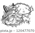 バイオリンを弾く妖精 120477070