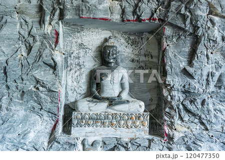 Wat Khao Tham Thiam is landmark in Thailand 120477350
