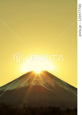 ダイヤモンド富士 120477788