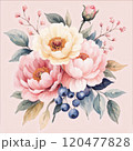 Beautiful Oil Paint Floral Masterpieces 120477828