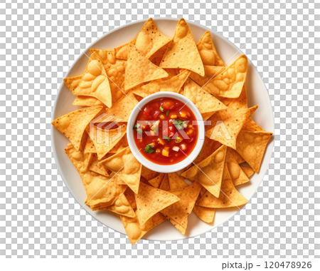 Nachos Chips 120478926
