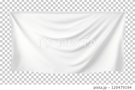White Fabric 120479194