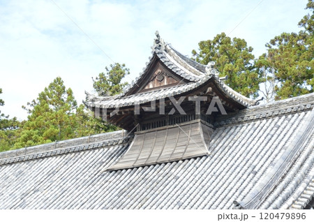 庫裡(庫裏の小屋根（瑞巌寺／宮城県宮城郡松島町） 120479896
