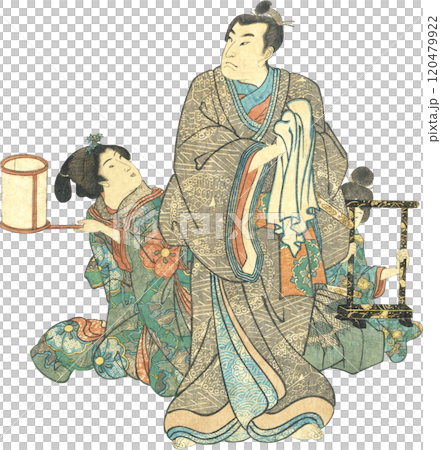 Kiyomori Taira 的浮世繪插圖 120479922