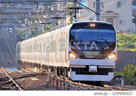 中央本線　上野原　JR東日本　E257系0番台　M-201編成（松本）　あずさ　かいじ 120480827