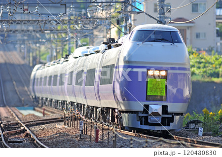 中央本線　上野原　JR東日本　E351系　S編成（松本）　スーパーあずさ 120480830