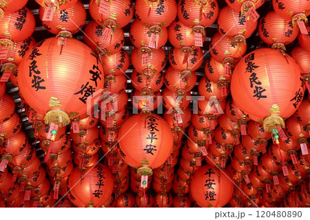 二二八公園・福徳宮・赤提灯(台湾・台北市中正区) 二二八公園・福徳宮・赤提灯(台湾・台北市中正区) 120480890