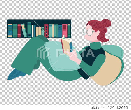 リラックスしてゆったりと読書を楽しむ 積読本 リラックスしてゆったりと読書を楽しむ 積読本 120482656