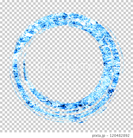 閃亮藍色日式圓形材質 120482892